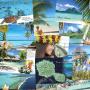 Collection Pacific-Image de cartes entièrement réalisées à Tahiti.