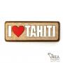 MAGNET BOIS I LOVE TAHITI VARUA PACIFIC M17