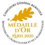 Rhum Tamure Dream récompensé en 2019 par la Médaille d'Or au Concours Général Agricole de Paris