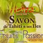 SAVON AU MONOI HEIVA PARFUM FRUITS DE LA PASSION 100G