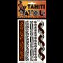 Symboles marquisiens sur votre peau pour une occasion ? Tahiti Tatou, tatouages temporaires en provenance directe de Tahiti