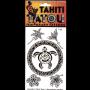 Fleurs ou Tortue sur votre peau pour une occasion ? Tahiti Tatou, tatouages temporaires en provenance directe de Tahiti