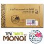 1 Tropical Mix Box by Tevi Tahiti en carton recyclé, imprimé avec des encres végétales.