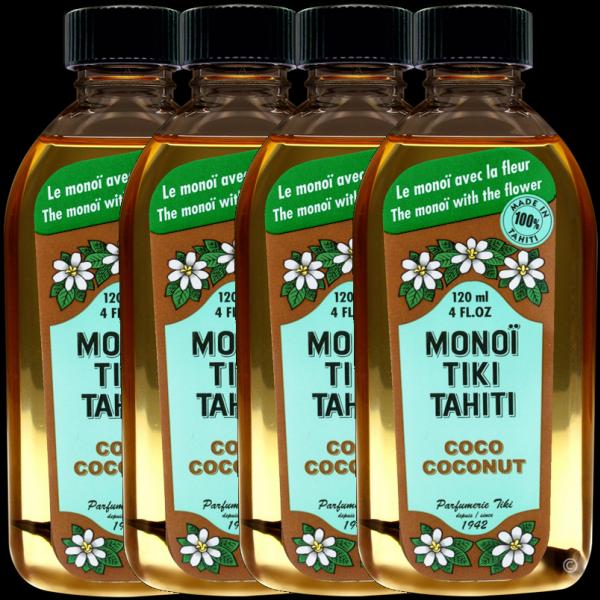 Ces Monoï Tiki Tahiti 120 ml sont fabriqués à Tahiti-Faaa par la Parfumerie Tiki depuis 1942. Cette offre vous permet de bénéficier d'un Monoï Tiki Tahiti 120ml gratuit !