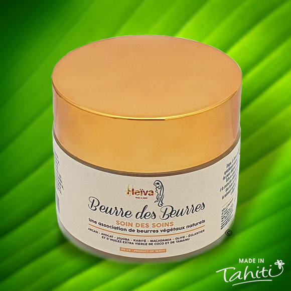 BEURRE DES BEURRES SOIN D'EXCEPTION HEIVA TAHITI 80G