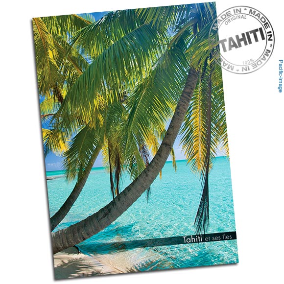 arte postale entièrement réalisé à Tahiti par Pacific-Image.