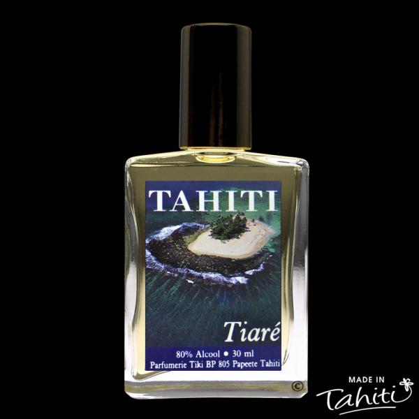Un classique des parfums polynésiens ! Cette Eau de Toilette Tiki Tahiti 30 ml au parfum du Tiaré est fabriqué à Tahiti-Faaa par la Parfumerie Tiki et rencontre un énorme succès auprès de nos clients !