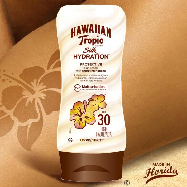 C'est une Première selon Haxaiian Tropic : l'alliance d'une crème de protection avec une crème d'hydratation : le 2 en 1 pour la peau...