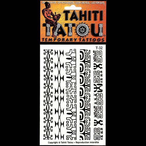 Smboles marquisiens sur votre peau pour une occasion ? Tahiti Tatou, tatouages temporaires en provenance directe de Tahiti